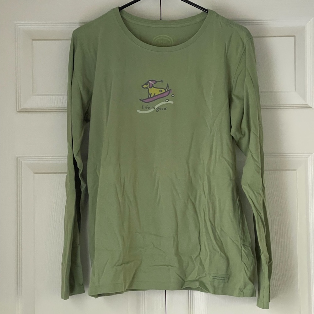 Life is Good long sleeve tee